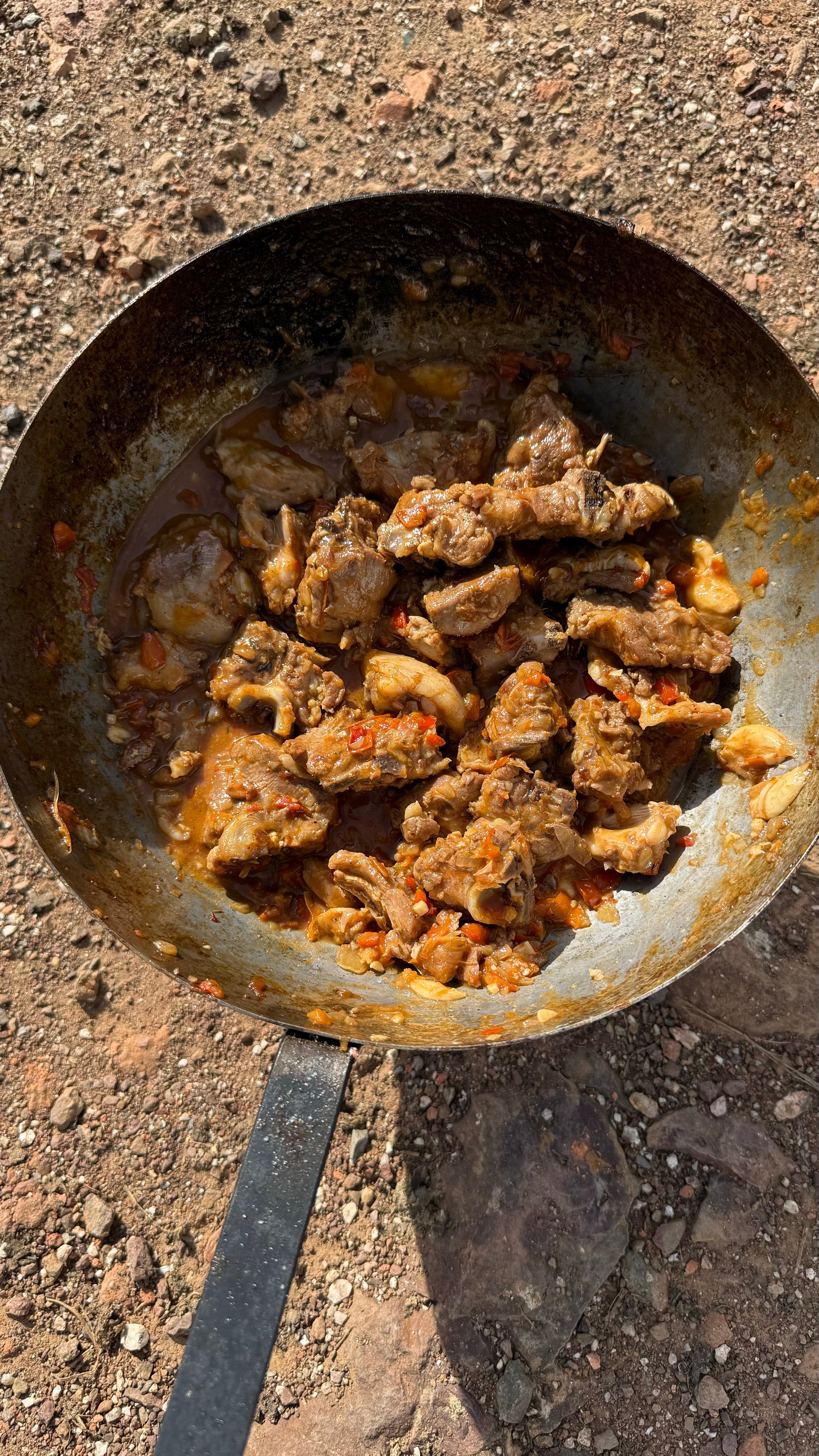 Caldereta de cordero lechal tradicional